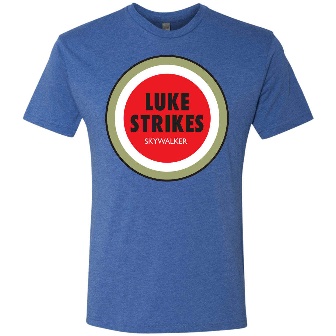 T-Shirts Vintage Royal / Small Luke Strikes Men's Triblend T-Shirt