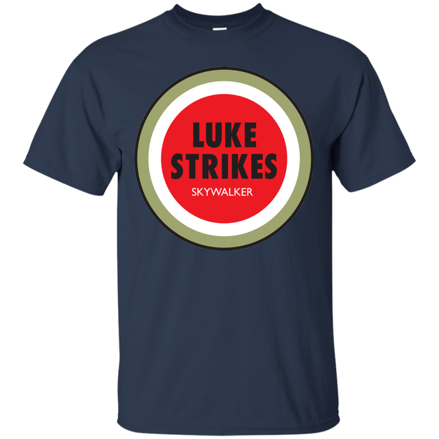 T-Shirts Navy / Small Luke Strikes T-Shirt