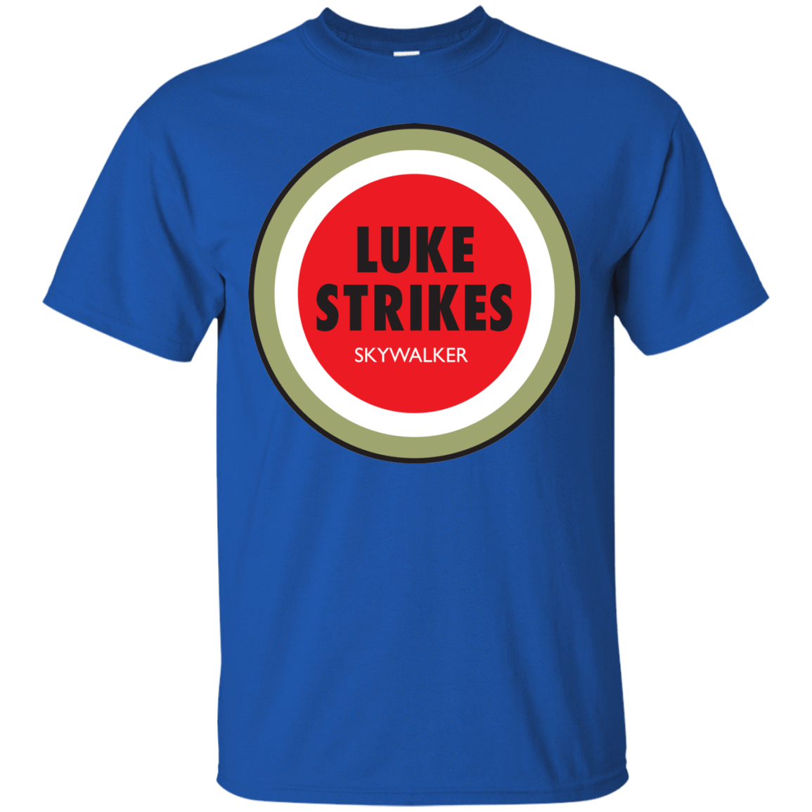 T-Shirts Royal / Small Luke Strikes T-Shirt