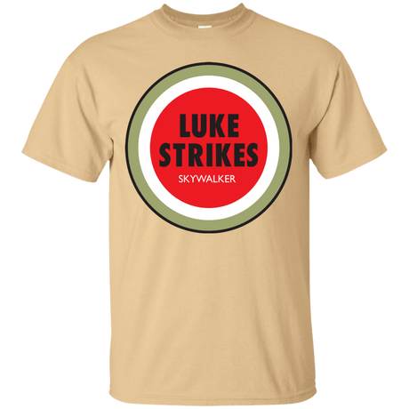 T-Shirts Vegas Gold / Small Luke Strikes T-Shirt
