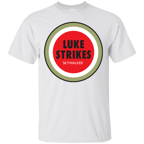 T-Shirts White / Small Luke Strikes T-Shirt