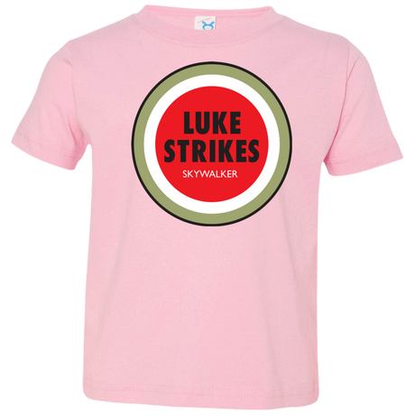 T-Shirts Pink / 2T Luke Strikes Toddler Premium T-Shirt