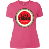 T-Shirts Hot Pink / X-Small Luke Strikes Women's Premium T-Shirt