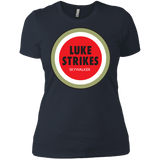T-Shirts Indigo / X-Small Luke Strikes Women's Premium T-Shirt