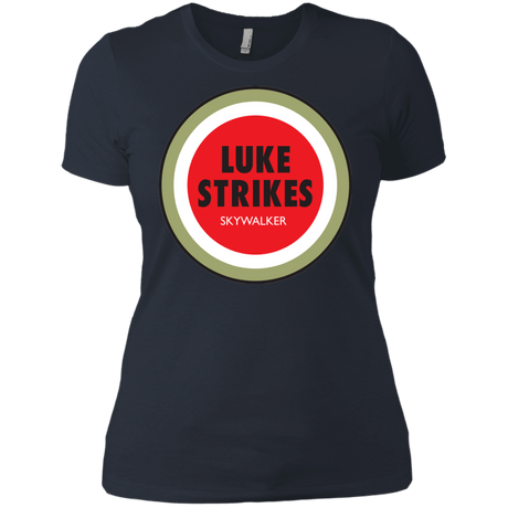 T-Shirts Indigo / X-Small Luke Strikes Women's Premium T-Shirt