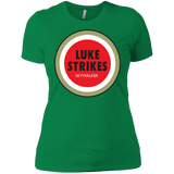 T-Shirts Kelly Green / X-Small Luke Strikes Women's Premium T-Shirt