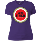 T-Shirts Purple / X-Small Luke Strikes Women's Premium T-Shirt