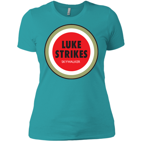 T-Shirts Tahiti Blue / X-Small Luke Strikes Women's Premium T-Shirt