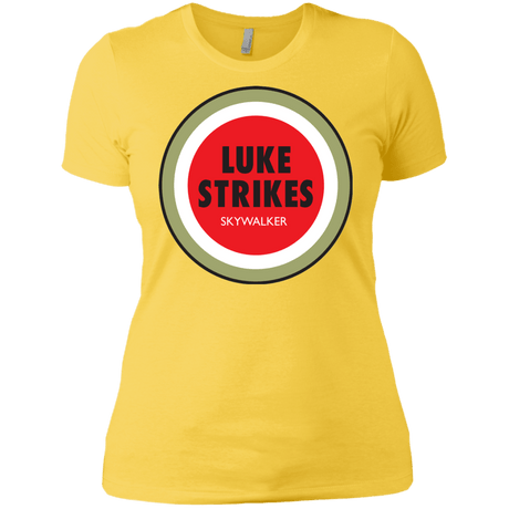 T-Shirts Vibrant Yellow / X-Small Luke Strikes Women's Premium T-Shirt