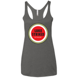T-Shirts Premium Heather / X-Small Luke Strikes Women's Triblend Racerback Tank