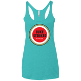 T-Shirts Tahiti Blue / X-Small Luke Strikes Women's Triblend Racerback Tank