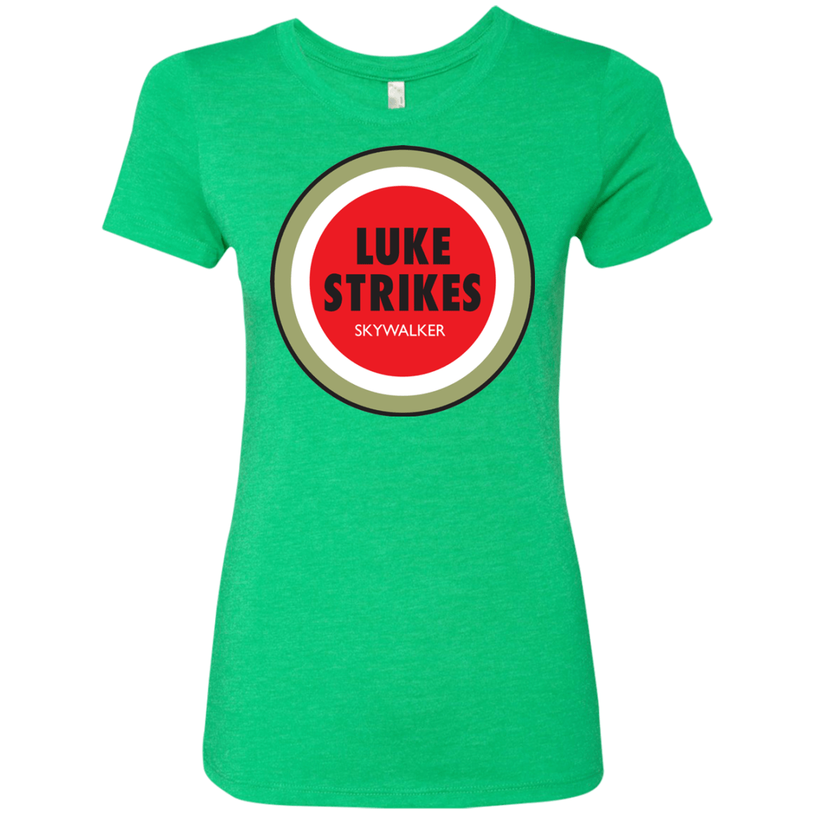 T-Shirts Envy / Small Luke Strikes Women's Triblend T-Shirt