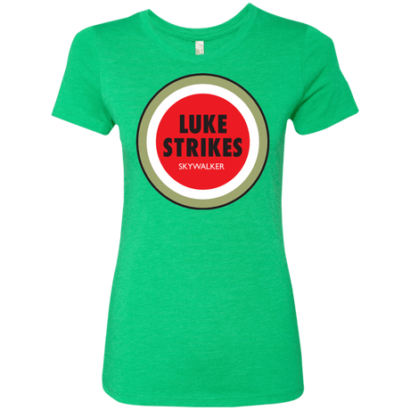 T-Shirts Envy / Small Luke Strikes Women's Triblend T-Shirt