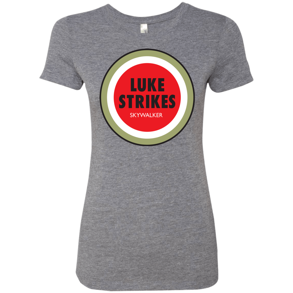 T-Shirts Premium Heather / Small Luke Strikes Women's Triblend T-Shirt