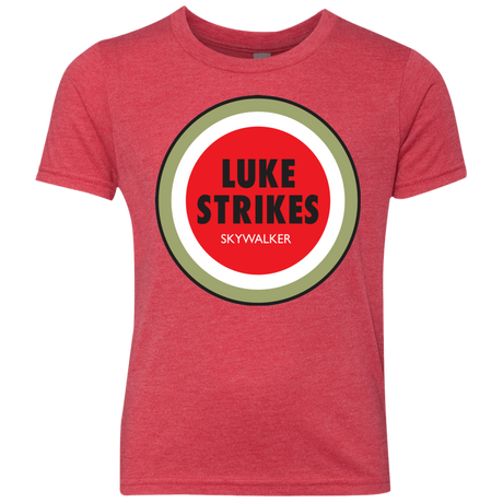 T-Shirts Vintage Red / YXS Luke Strikes Youth Triblend T-Shirt