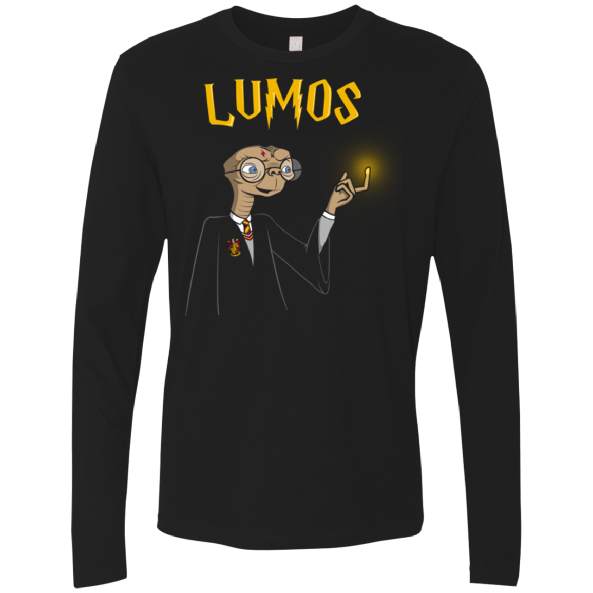 T-Shirts Black / Small Lumos Men's Premium Long Sleeve