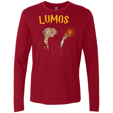 T-Shirts Cardinal / Small Lumos Men's Premium Long Sleeve