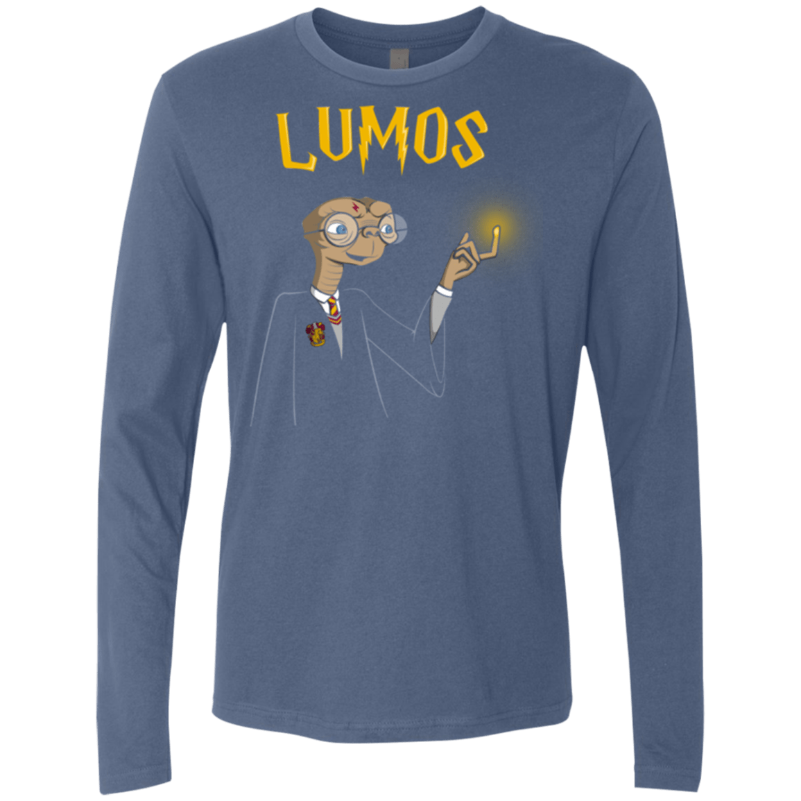 T-Shirts Indigo / Small Lumos Men's Premium Long Sleeve