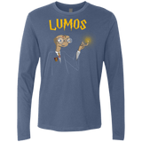 T-Shirts Indigo / Small Lumos Men's Premium Long Sleeve