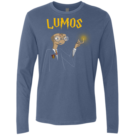 T-Shirts Indigo / Small Lumos Men's Premium Long Sleeve