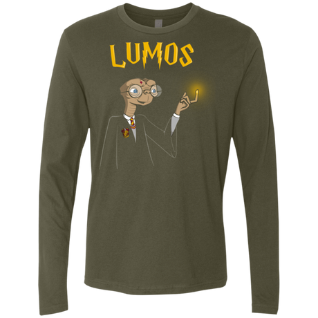T-Shirts Military Green / Small Lumos Men's Premium Long Sleeve