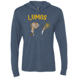 T-Shirts Indigo / X-Small Lumos Triblend Long Sleeve Hoodie Tee