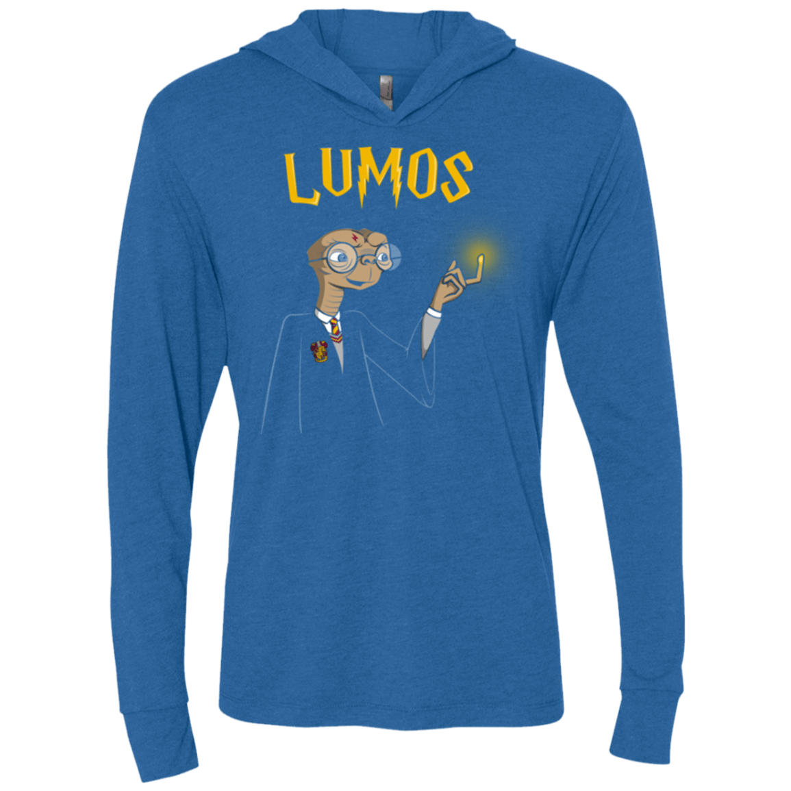 T-Shirts Vintage Royal / X-Small Lumos Triblend Long Sleeve Hoodie Tee