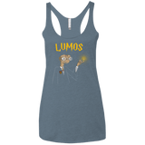 T-Shirts Indigo / X-Small Lumos Women's Triblend Racerback Tank
