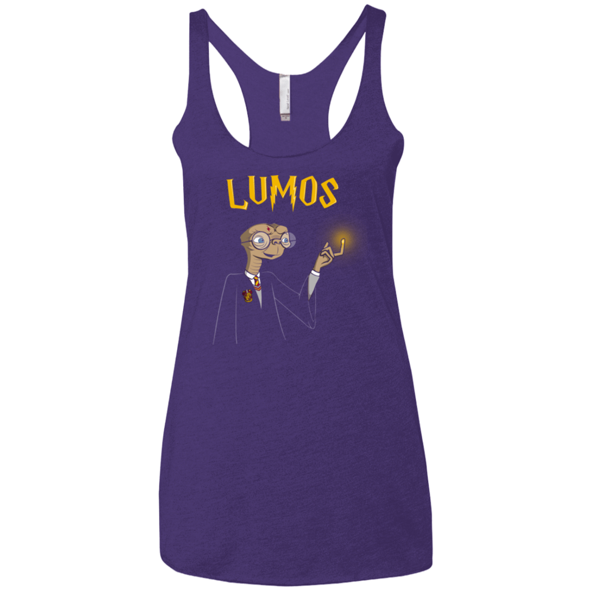 T-Shirts Purple Rush / X-Small Lumos Women's Triblend Racerback Tank