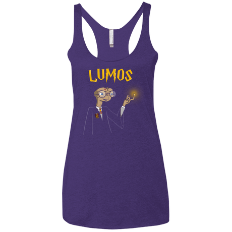 T-Shirts Purple Rush / X-Small Lumos Women's Triblend Racerback Tank