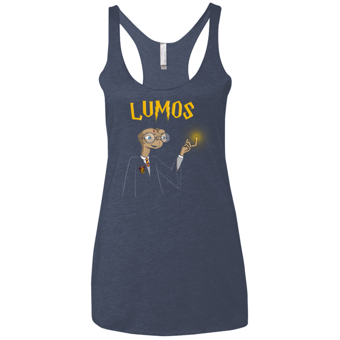 T-Shirts Vintage Navy / X-Small Lumos Women's Triblend Racerback Tank