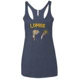 T-Shirts Vintage Navy / X-Small Lumos Women's Triblend Racerback Tank