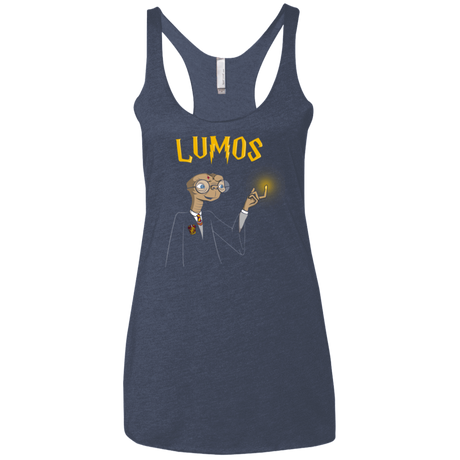 T-Shirts Vintage Navy / X-Small Lumos Women's Triblend Racerback Tank