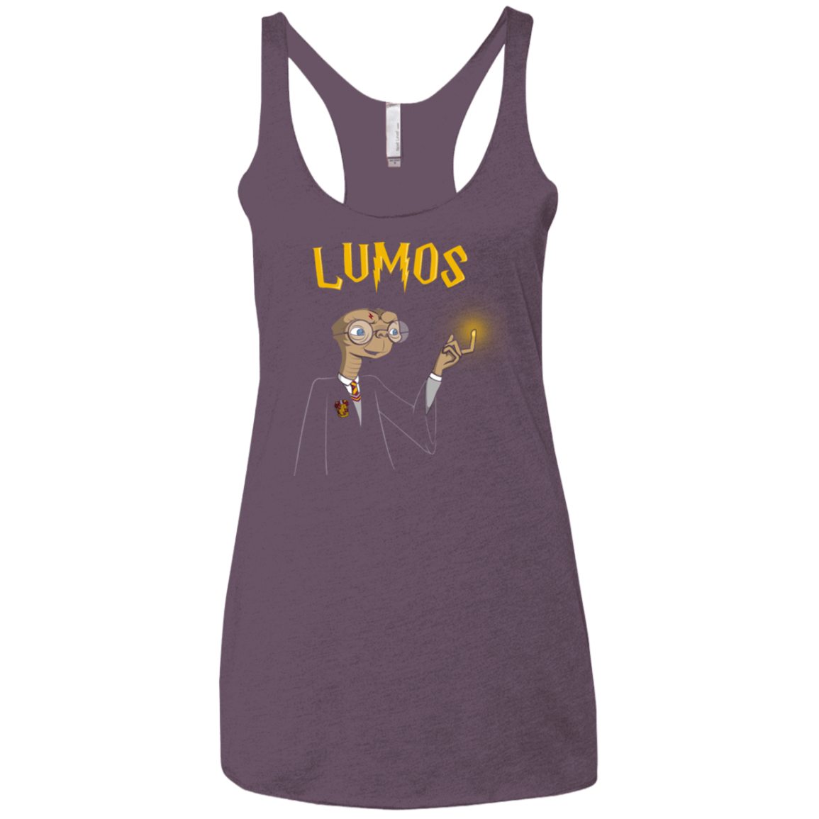 T-Shirts Vintage Purple / X-Small Lumos Women's Triblend Racerback Tank