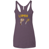T-Shirts Vintage Purple / X-Small Lumos Women's Triblend Racerback Tank