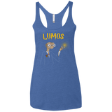 T-Shirts Vintage Royal / X-Small Lumos Women's Triblend Racerback Tank