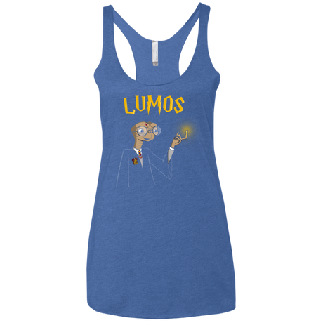 T-Shirts Vintage Royal / X-Small Lumos Women's Triblend Racerback Tank