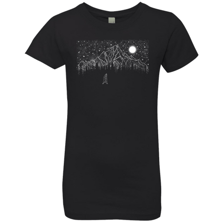 T-Shirts Black / YXS Lurking in The Night Girls Premium T-Shirt