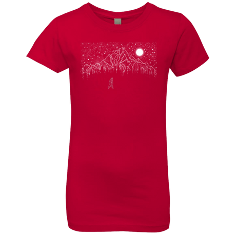 T-Shirts Red / YXS Lurking in The Night Girls Premium T-Shirt