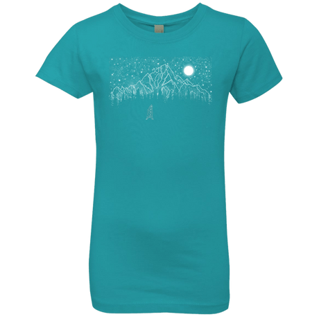 T-Shirts Tahiti Blue / YXS Lurking in The Night Girls Premium T-Shirt