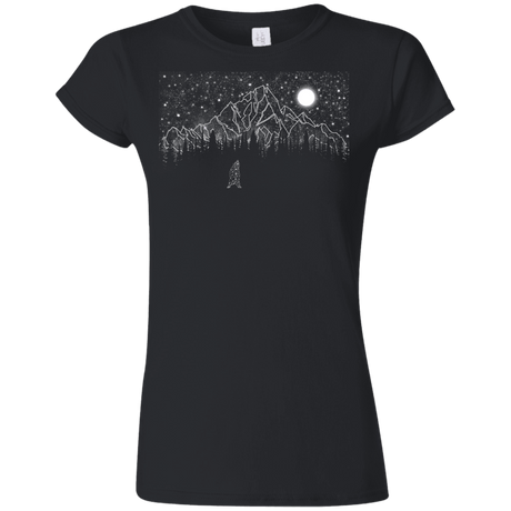 T-Shirts Black / S Lurking in The Night Junior Slimmer-Fit T-Shirt