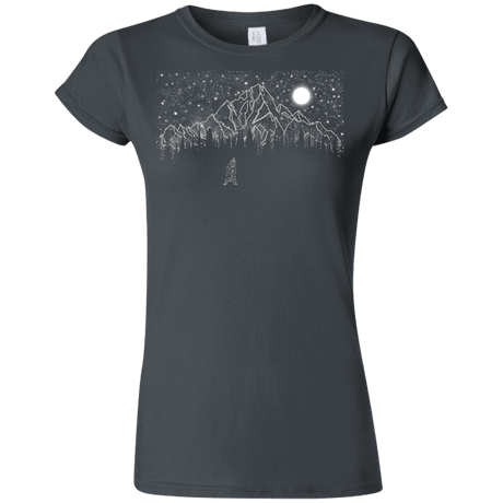 T-Shirts Charcoal / S Lurking in The Night Junior Slimmer-Fit T-Shirt