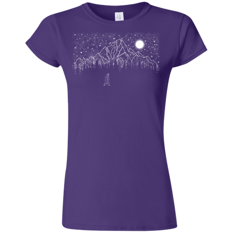 T-Shirts Purple / S Lurking in The Night Junior Slimmer-Fit T-Shirt