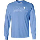 T-Shirts Carolina Blue / S Lurking in The Night Men's Long Sleeve T-Shirt