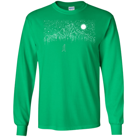 T-Shirts Irish Green / S Lurking in The Night Men's Long Sleeve T-Shirt