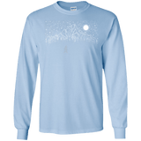 T-Shirts Light Blue / S Lurking in The Night Men's Long Sleeve T-Shirt