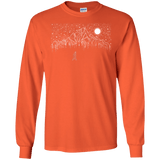 T-Shirts Orange / S Lurking in The Night Men's Long Sleeve T-Shirt