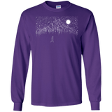 T-Shirts Purple / S Lurking in The Night Men's Long Sleeve T-Shirt