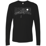 T-Shirts Black / S Lurking in The Night Men's Premium Long Sleeve