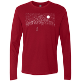 T-Shirts Cardinal / S Lurking in The Night Men's Premium Long Sleeve